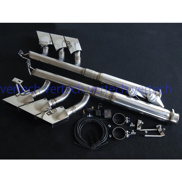 MIRACLE BENZ W463 AMG G55Kompressor G63 スクエア6本出口 可...