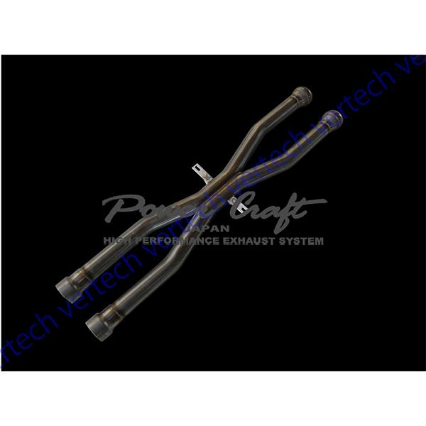 POWERCRAFT BMW E90 E92/M3 センターマフラー 中間Xチューブ パワークラフト