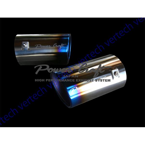 POWERCRAFT BMW E92 335i クーペ マフラー チタンテールフィニッシュ パワーク...