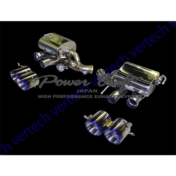 POWERCRAFT FERRARI カリフォルニア ターボ エキゾーストバルブ付 可変マフラー パ...