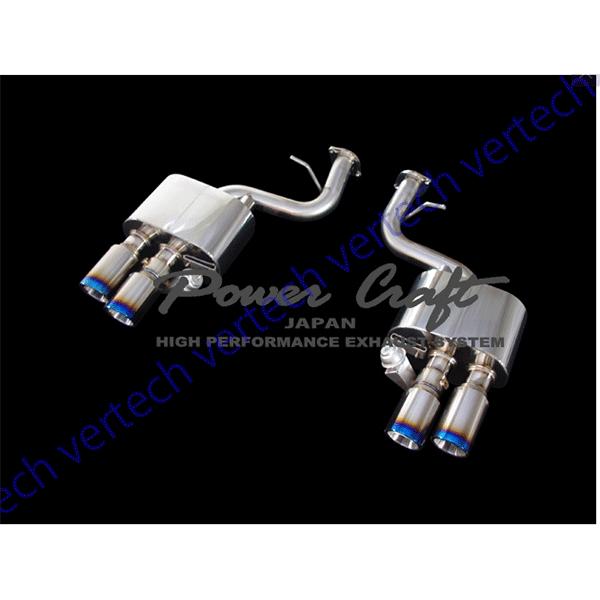 POWERCRAFT FERRARI 599 エキゾーストバルブ付 可変マフラー パワークラフト