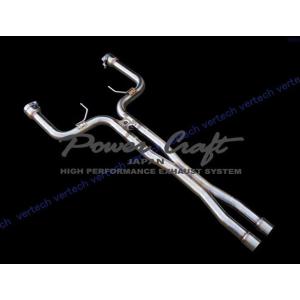 POWERCRAFT MASERATI Ghibli センターXチューブ マフラー 2017.11〜...