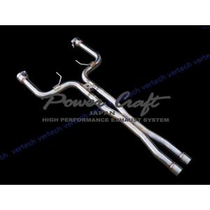 POWERCRAFT MASERATI Ghibli センターXチューブ マフラー 2013.1〜2...