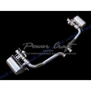 POWERCRAFT MASERATI LEVANTE Trofeo バルブ付  可変リアマフラー ...