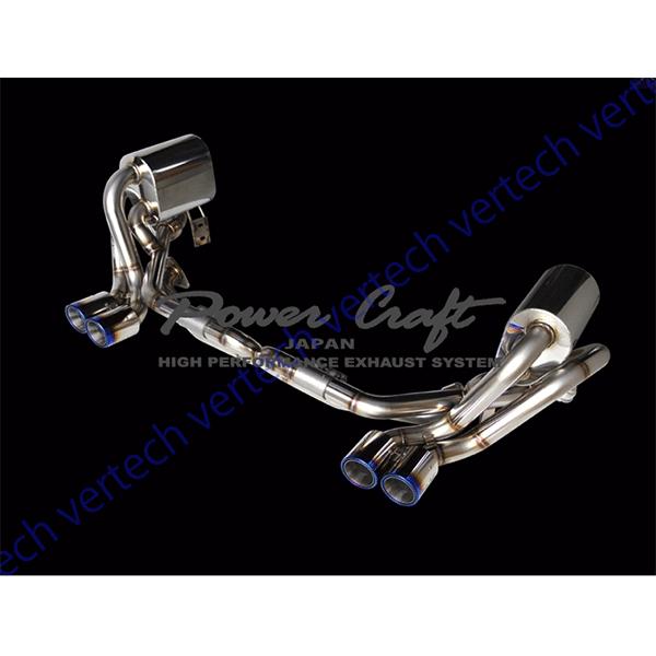 POWERCRAFT PORSCHE 997 カレラ S・4S・PDK 2008.6〜 エキゾースト...