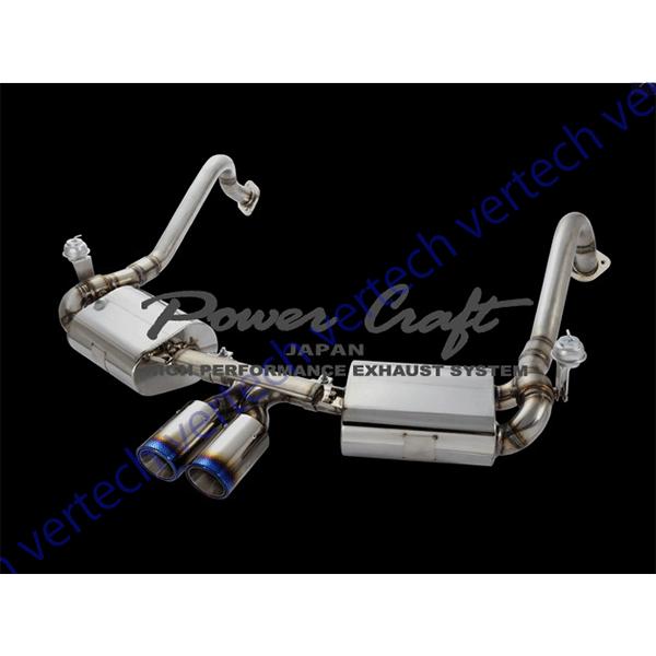 POWERCRAFT PORSCHE 987 ケイマン / ボクスター エキゾーストバルブ付 可変マ...