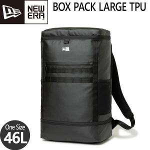 ニューエラ バックパック NEWERA BOX PACK LARGE TPU ボックスパック 約46L ブラック リュック｜vertex73