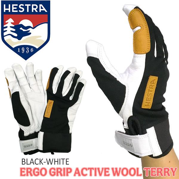 スキー スノーボード 手袋 23-24 HESTRA ERGO GRIP ACTIVE WOOL エ...