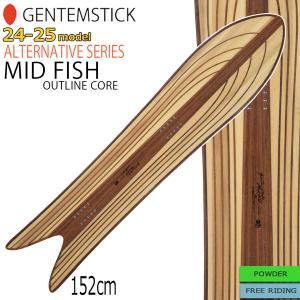 GENTEMSTICK ゲンテンスティック 24-25 MID FISH OUTLINE CORE ミッド  