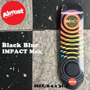 オルモスト ALMOST DECK Black Blur