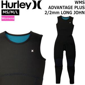 ウェットスーツ ロングジョン HURLEY ハーレー レディース 24 ADVTG PLUS 2/2 LONG JOHN アドバンテージプラス 日本規格正規品｜vertex73