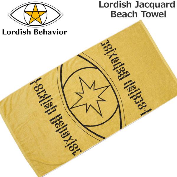 ローディッシュビヘイビア Lordish Behavior Jacquard Beach Towel...