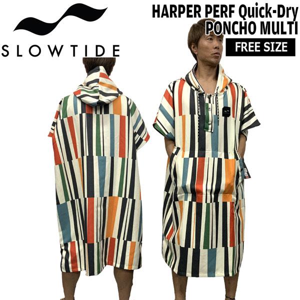 ポンチョ スロータイド SLOWTIDE HARPER PERF Quick-Dry PONCHO ...