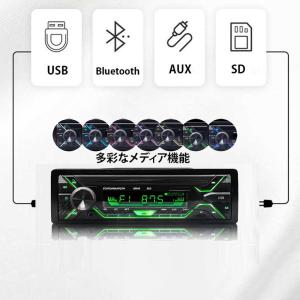 1DINカーオーディオ dsp カーオーディオ...の詳細画像1