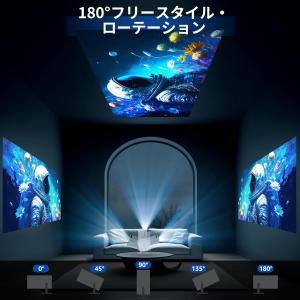 プロジェクター 小型 4K対応 Android...の詳細画像4