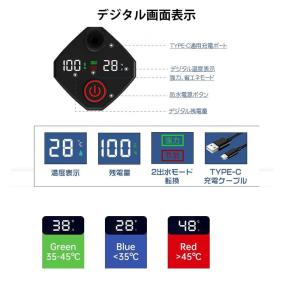ポータブルシャワー アウトドア USB充電式 ...の詳細画像3