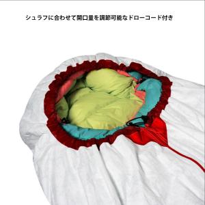 スリーピングバッグカバー 寝袋カバー コンパク...の詳細画像3