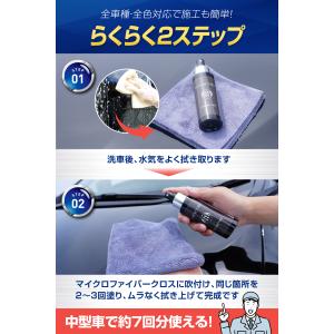 ガラス系 コーティング ガラコート ガラス系コ...の詳細画像5
