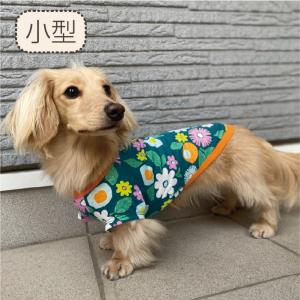 犬服 VERY Web限定プリントTシャツ 春夏 秋冬 小型犬 ダックス 胴長 おしゃれ 安い 可愛い お揃い ペットウェア ペット服 Tシャツ スター 花 フラワー｜very-pet