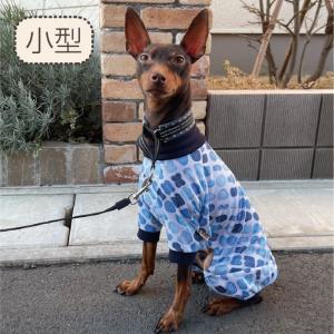 VERY　アルファベットプリントカバーオール 小型犬 胴長  柄 ロンパース 袖あり 犬 服 ドッグウェア｜very-pet