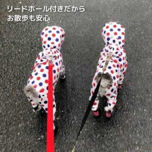 犬服 VERY ストレッチフルカバー レインコ...の詳細画像3