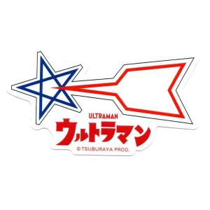 ウルトラマン 流星バッジ柄 ステッカー 科学特捜隊 流星マーク 科特隊 グッズ 雑貨｜veryberry