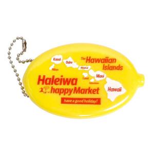 ハレイワ ハッピー マーケット HALEIWA HAPPY MARKET ラバーコインケース キーホ...