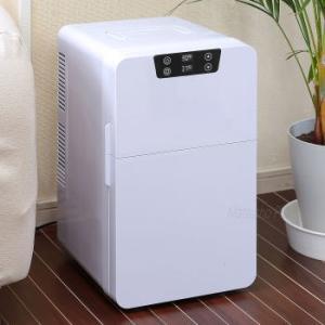 冷温庫 大型 15L 2ドア 部屋用 ポータブル冷蔵庫 車載 12V 家庭用 AC 