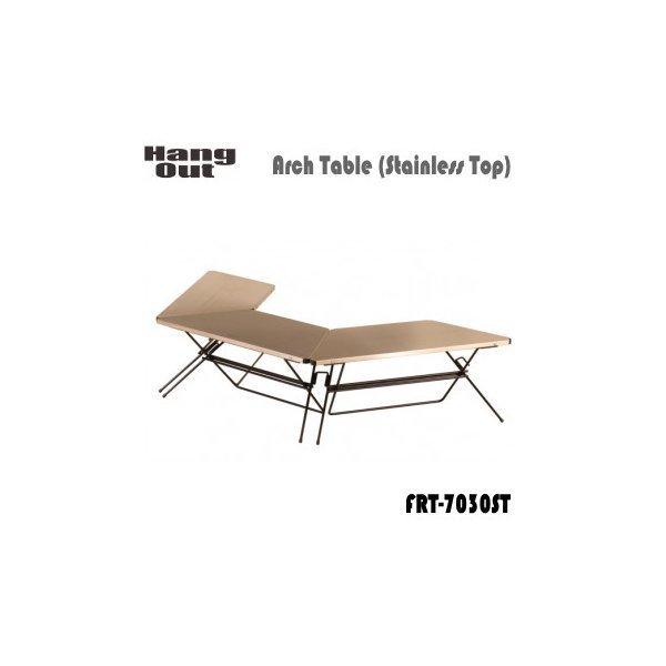 アウトドアテーブル HangOut ハングアウト FRT Arch Table（Wood Top）F...