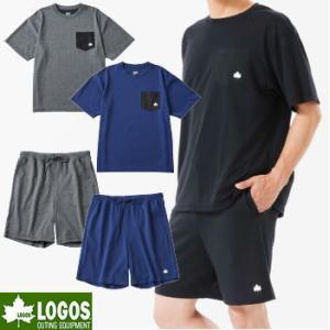 ロゴス リカバリーウェア メンズ レディース リゲインテック 上下セット 全3色 S M L XL ...