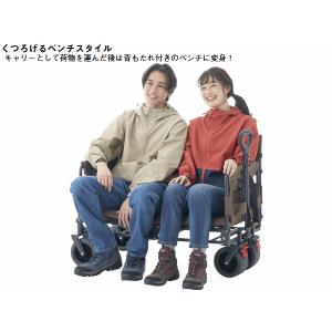 ロゴス キャリーカート ベンチ キャリー カー...の詳細画像2