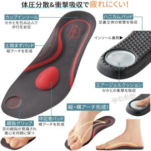 メイダイ インソール 中敷き 足の裏 足 サポ...の詳細画像3