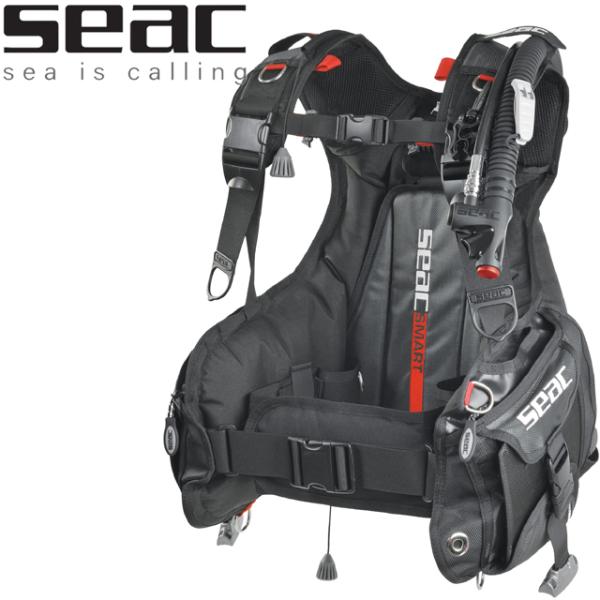 SEAC BCD SMART 42-34 ダイビング BC ショルダー 重器材 スキューバー SCU...
