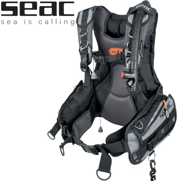 SEAC BCD EQ PRO 42-40 ダイビング BC ショルダー 重器材 スキューバー SC...
