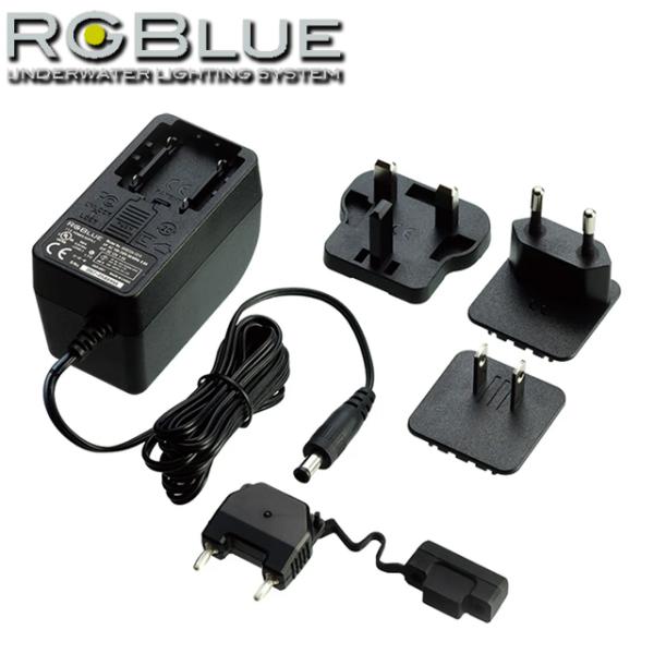 RGBlue ACBP-01 AC Adapter &amp; Recharge Plug Set 水中ライ...