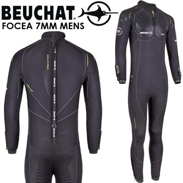 BEUCHAT ブシャ ブッシャー FOCEA ネオプレーン メンズ 男性 7ｍｍ 7ミリ スキュー...