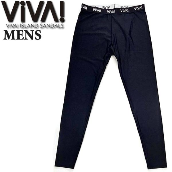 VIVA トリコットレギンス ラッシュガードパンツ メンズ ビバ ラッシュパンツ UVカット UVガ...