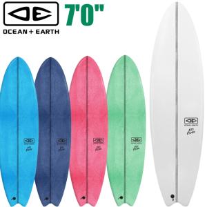 OCEAN&EARTH EZI-RIDER 7ft サーフボード ソフトボード サーフィン オーシャン＆アース PU EPS ボード スラスター トライ スポンジ FUN ファン｜VERY-GOODTIME