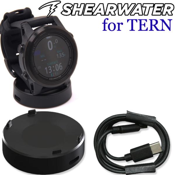 SHEARWATER FL1958 ワイヤレス充電器 TERN ダイビング コンピューター シアウォ...