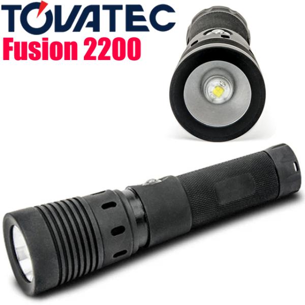 TOVATEC MU-8168 FUSION 2200 ライト カメラ ワイド スポット 水中ライト...