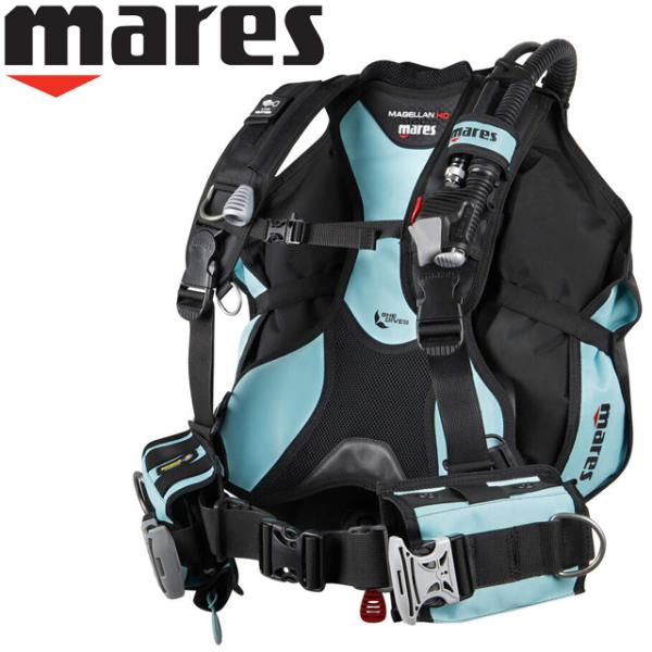 MARES MAGELLAN HD SHE DIVES 417234 ダイビング BCD レディース...