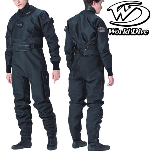 World Dive IC7200 ダイビング ドライスーツ シェルドライ ナイロン ワールドダイブ...