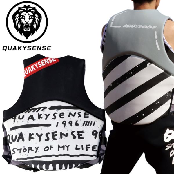 ＱＵＡＫＹＳＥＮＳＥ クエーキーセンス ライフジャケット 水上バイク WILLOW NEO VEST...