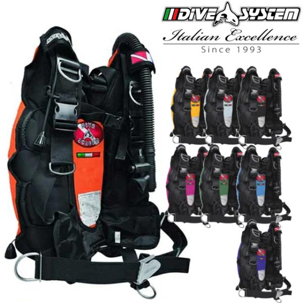 Dive System ダイブシステム バックフロートタイプ BCD Key12 X-NET バック...