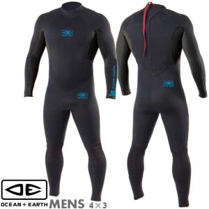 オーシャン&アース子供用4×3ミリフルスーツ OCEAN＆EARTH YOUTH STEAMER 4/3mm ウェットスーツ キッズ