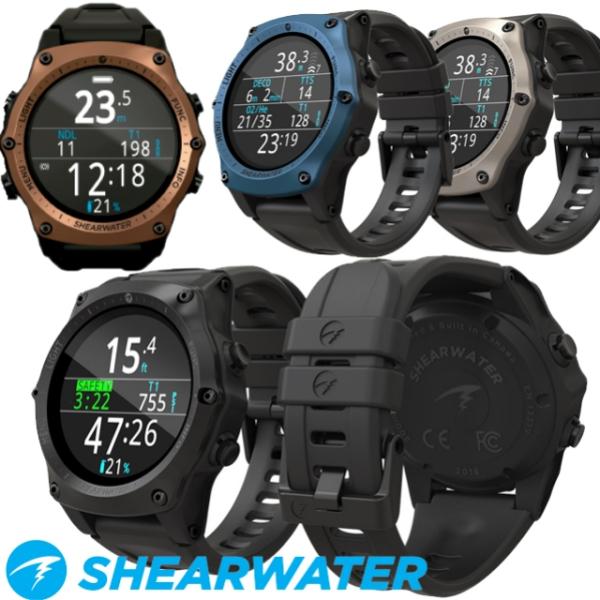 SHEARWATER シアウォーター TERIC テリック ダイブコンピュータ ダイビング 腕時計 ...