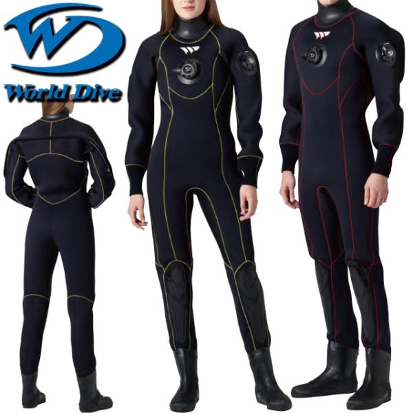 World Dive ADVANCE ADL73R ダイビング ドライスーツ ワールドダイブ アドバ...
