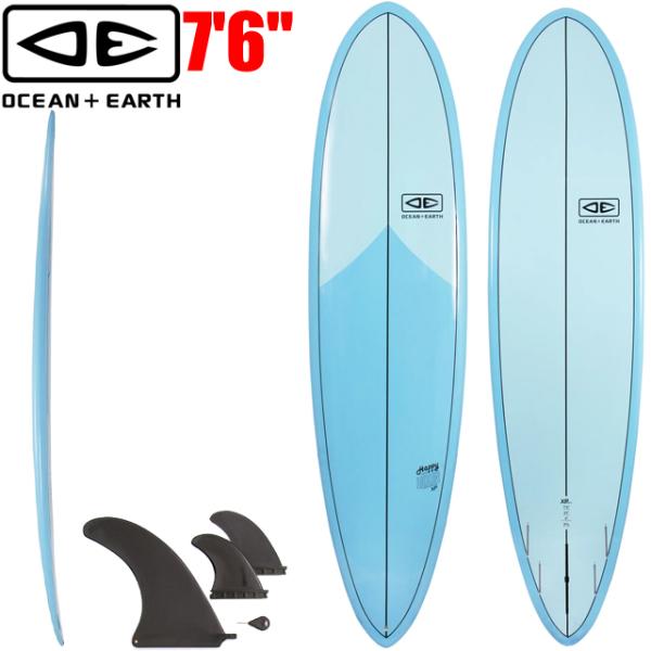 OCEAN&amp;EARTH HAPPY HOUR EPOXY 7.6ft サーフボード オーシャン＆アー...