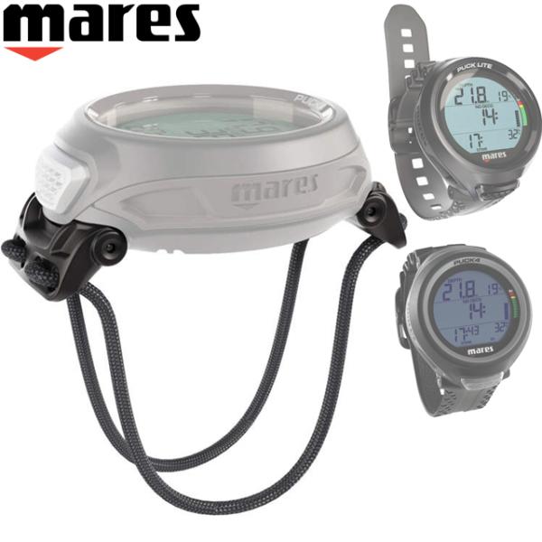 MARES 414818 PUCK BUNGEE MOUNT ダイビング コンピューター ストラップ...