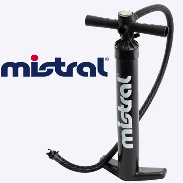 MISTRAL ミストラル Double Action hand Pump ゲージ付き 5PSI ダ...